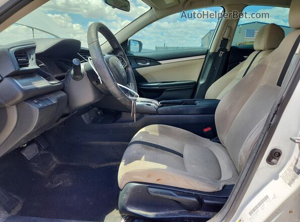 19XFC2F5XHE080474 2017 HONDA CIVIC White Widok wnętrza z przodu