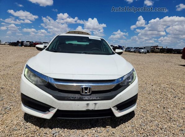 19XFC2F5XHE080474 2017 HONDA CIVIC White Widok z przodu