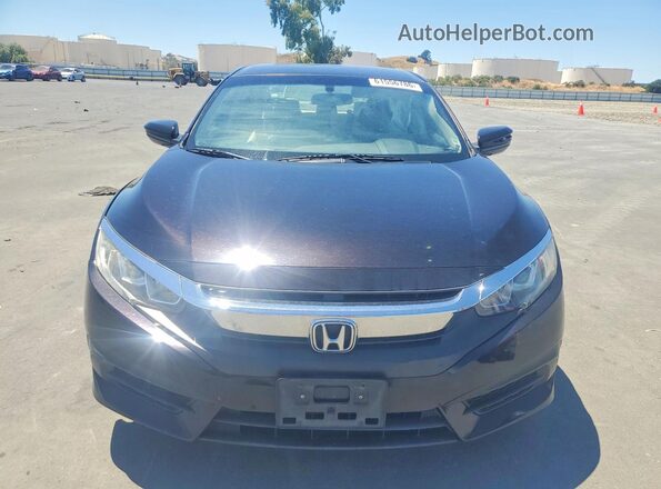 19XFC2F5XHE200080 2017 HONDA CIVIC Black Вид спереду