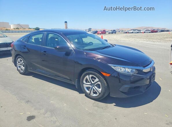 19XFC2F5XHE200080 2017 HONDA CIVIC Black Передня права чверть