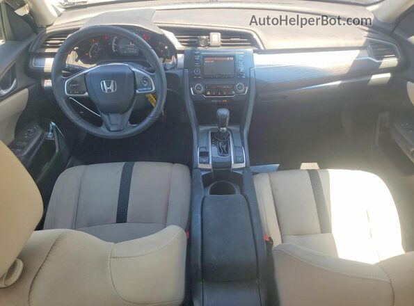 19XFC2F5XHE200080 2017 HONDA CIVIC Black Вид панелі приладів