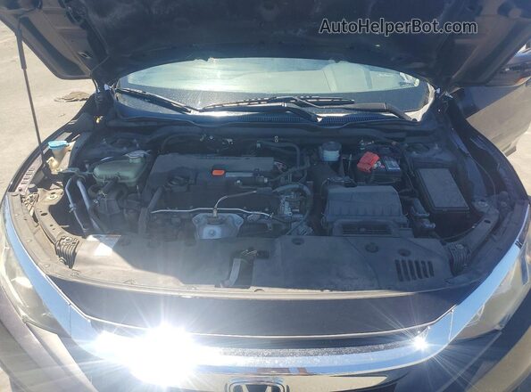 19XFC2F5XHE200080 2017 HONDA CIVIC Black Вид задньої частини салону