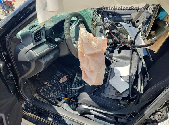 19XFC2F5XJE007093 2018 HONDA CIVIC Black Front interior view