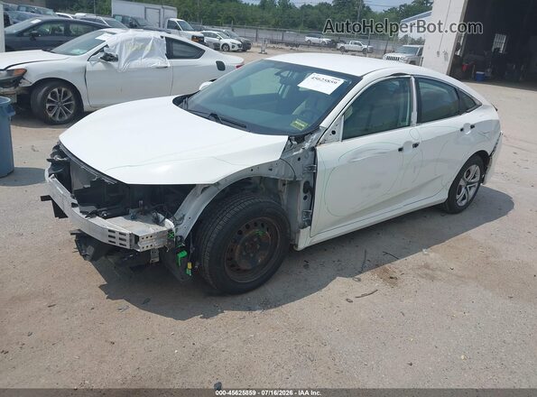 19XFC2F5XJE027697 2018 HONDA CIVIC White Передня ліва чверть