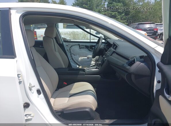 19XFC2F5XJE027697 2018 HONDA CIVIC White Вид салону спереду