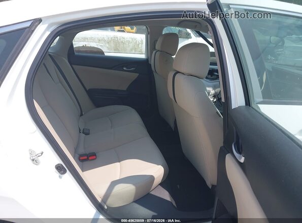 19XFC2F5XJE027697 2018 HONDA CIVIC White Вид наклейки з VIN-кодом