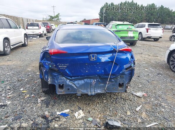 19XFC2F5XJE206029 2018 HONDA CIVIC Синий Вид спереди