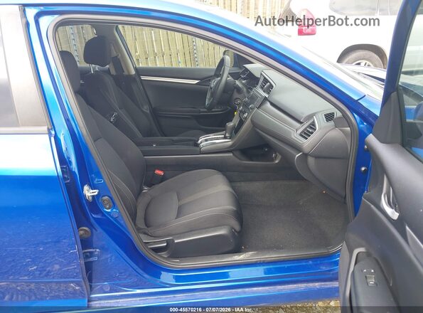19XFC2F5XJE206029 2018 HONDA CIVIC Синий Вид салона спереди