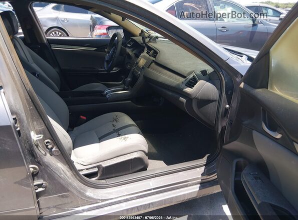 19XFC2F60HE045953 2017 HONDA CIVIC Gray Vista interior delantera