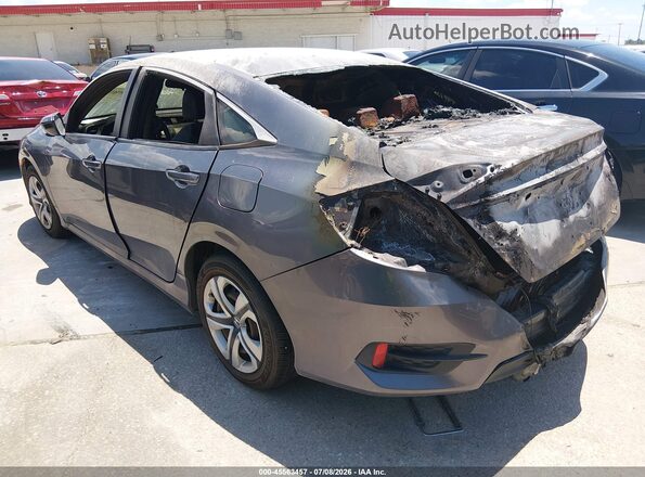 19XFC2F60HE045953 2017 HONDA CIVIC Gray Trasero izquierdo