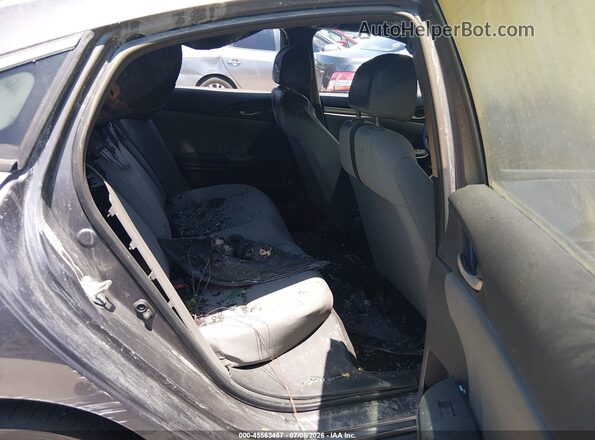 19XFC2F60HE045953 2017 HONDA CIVIC Gray Vista de la etiqueta del VIN