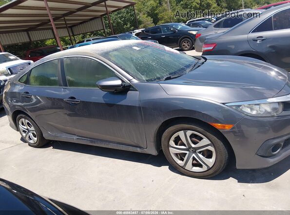 19XFC2F60HE045953 2017 HONDA CIVIC Gray Vista interior trasera