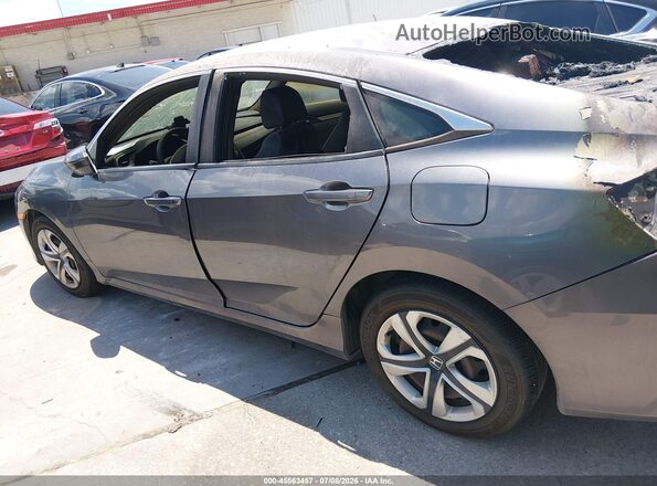 19XFC2F60HE045953 2017 HONDA CIVIC Gray Vista interior de 360 grados
