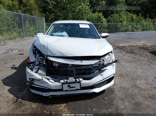 19XFC2F60KE007436 2019 HONDA CIVIC White Սարքավորումների վահանակի տեսք