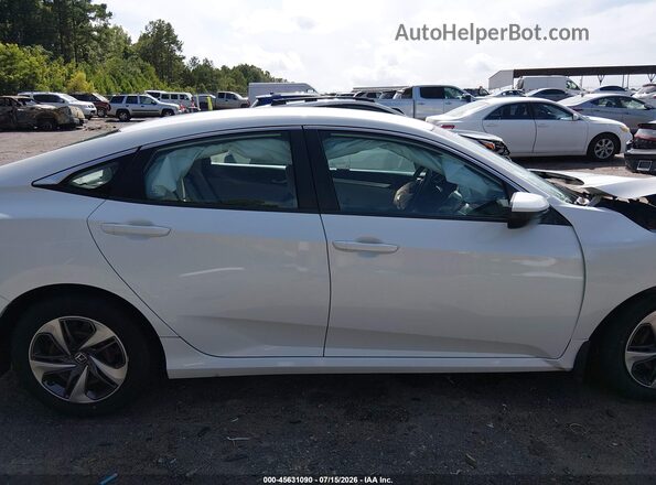 19XFC2F60KE007436 2019 HONDA CIVIC White Սալոնի հետևի տեսք