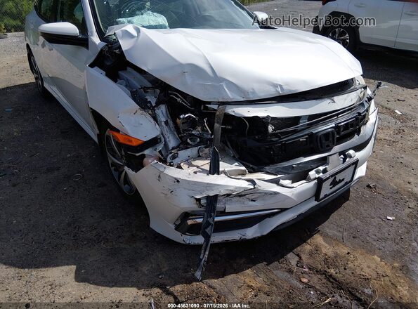 19XFC2F60KE007436 2019 HONDA CIVIC White 