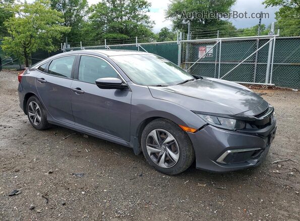 19XFC2F60KE026004 2019 HONDA CIVIC Gray Առջևի աջ
