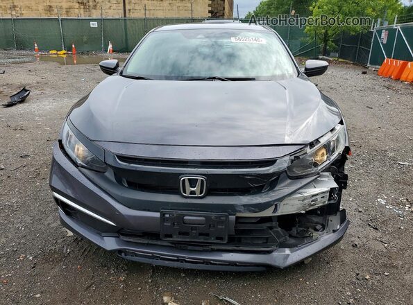 19XFC2F60KE026004 2019 HONDA CIVIC Gray Դիմացի տեսք