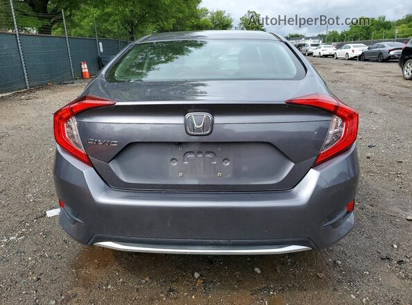 19XFC2F60KE026004 2019 HONDA CIVIC Gray Հետևի տեսք