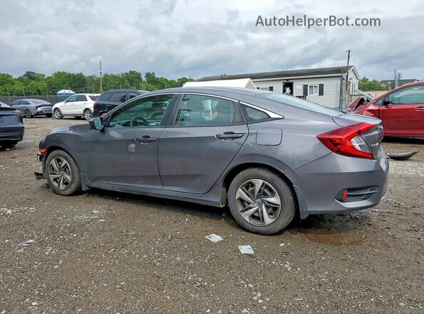 19XFC2F60KE026004 2019 HONDA CIVIC Gray Հետևի ձախ