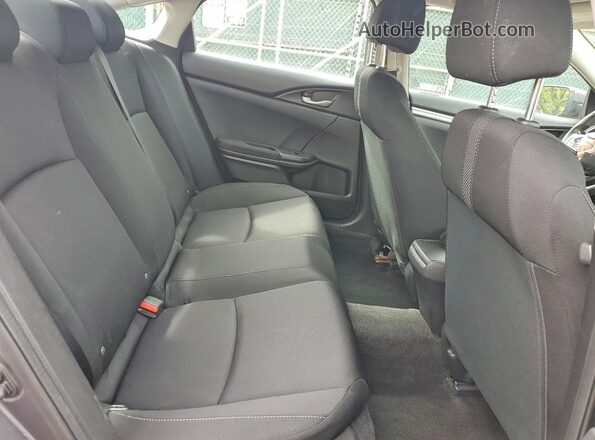19XFC2F60KE026004 2019 HONDA CIVIC Gray Հետևի նստատեղերի տեսք