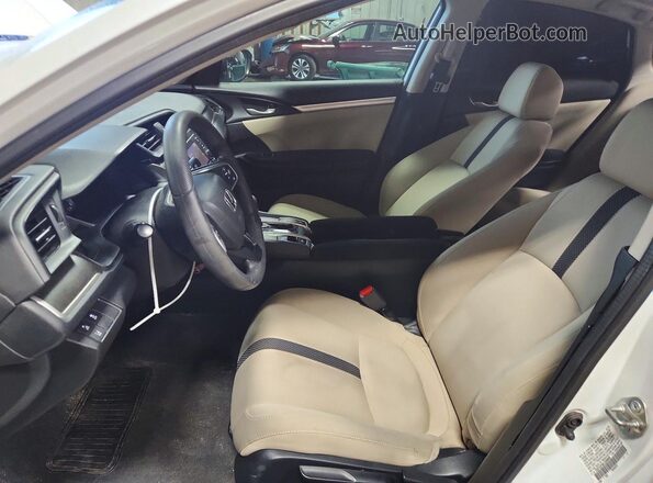 19XFC2F60LE006899 2020 HONDA CIVIC White Սալոնի դիմացի տեսք