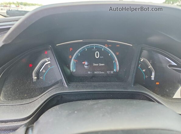 19XFC2F60LE008958 2020 HONDA CIVIC Gray Սարքավորումների վահանակի տեսք