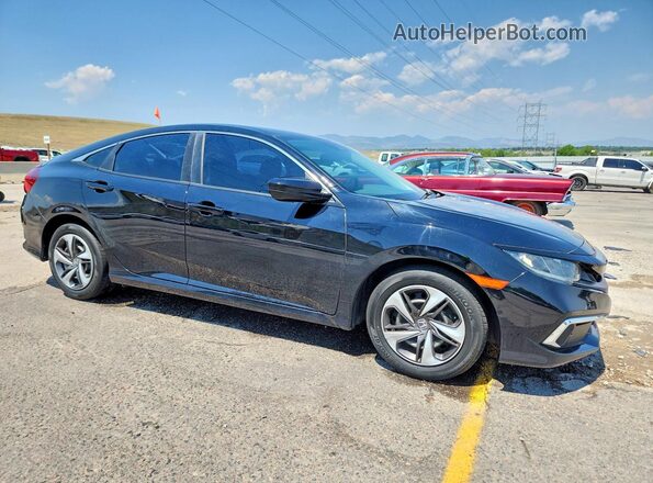 19XFC2F60LE027848 2020 HONDA CIVIC Black Front right