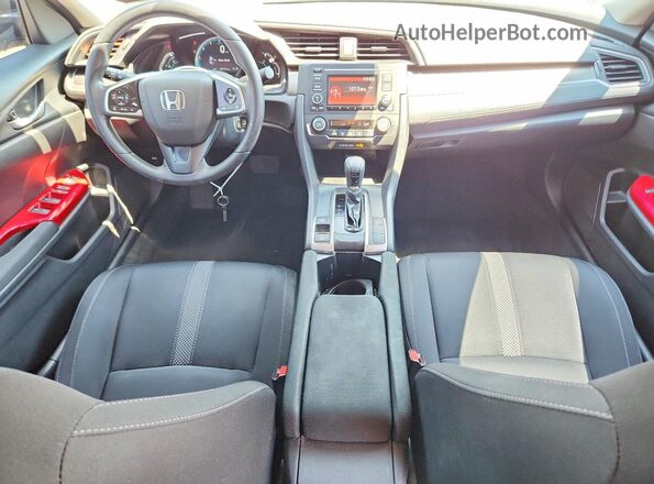 19XFC2F60LE027848 2020 HONDA CIVIC Black Dashboard view