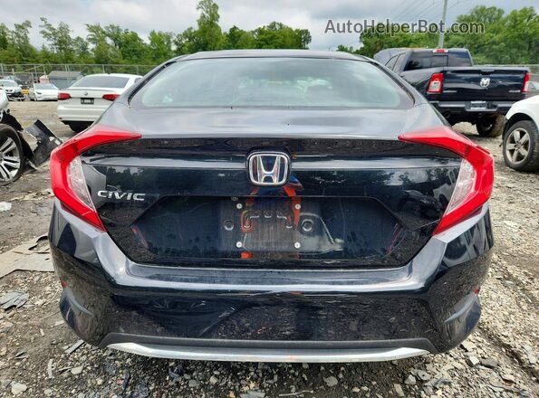 19XFC2F60LE210862 2020 HONDA CIVIC Black Հետևի տեսք