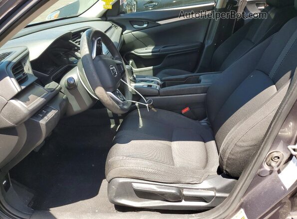 19XFC2F61HE219965 2017 HONDA CIVIC Gray წინა სალონის ხედი