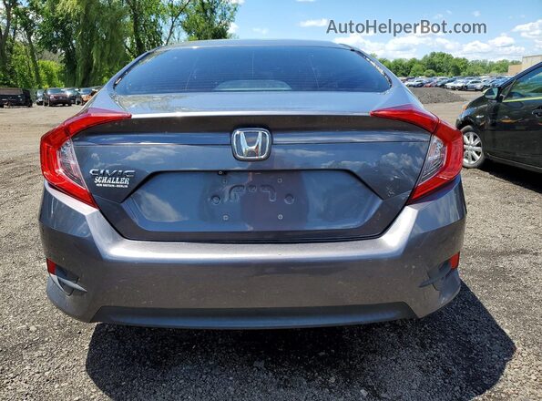 19XFC2F61HE219965 2017 HONDA CIVIC Gray უკანა ხედი