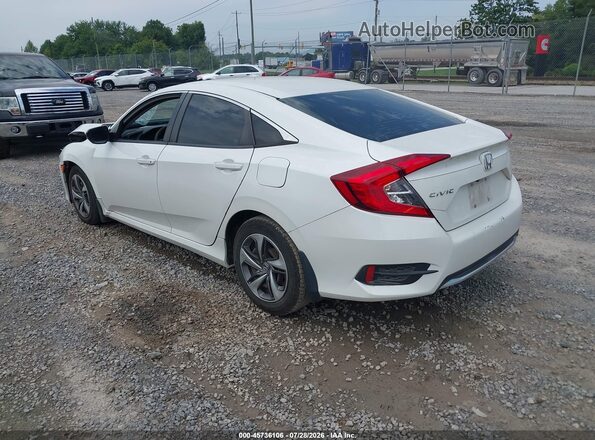 19XFC2F61KE010362 2019 HONDA CIVIC Белый Задняя левая четверть