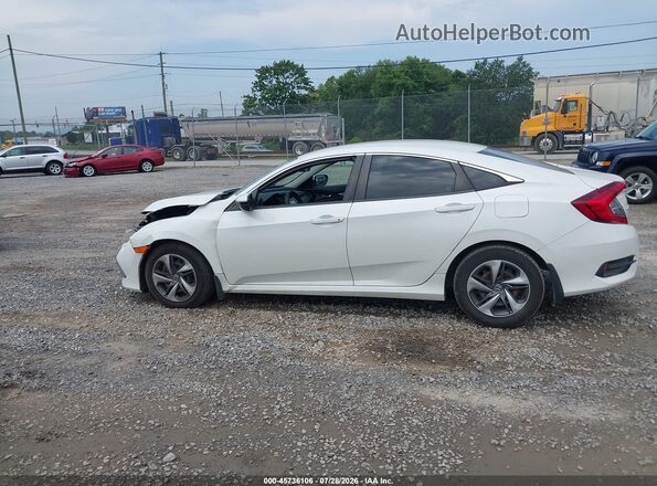 19XFC2F61KE010362 2019 HONDA CIVIC Белый Панорамный вид салона 360°