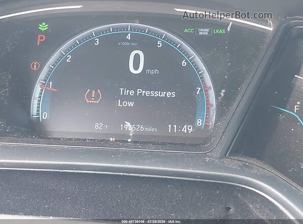 19XFC2F61KE010362 2019 HONDA CIVIC Белый 