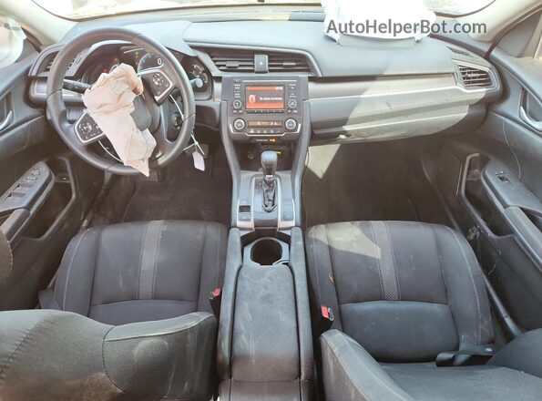 19XFC2F61KE036878 2019 HONDA CIVIC Black წინა პანელის ხედი