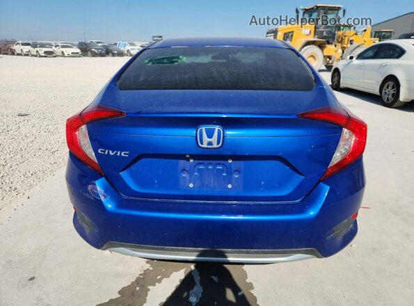 19XFC2F61KE041286 2019 HONDA CIVIC Blue Vista trasera