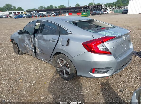 19XFC2F61KE046679 2019 HONDA CIVIC Silver Rear left