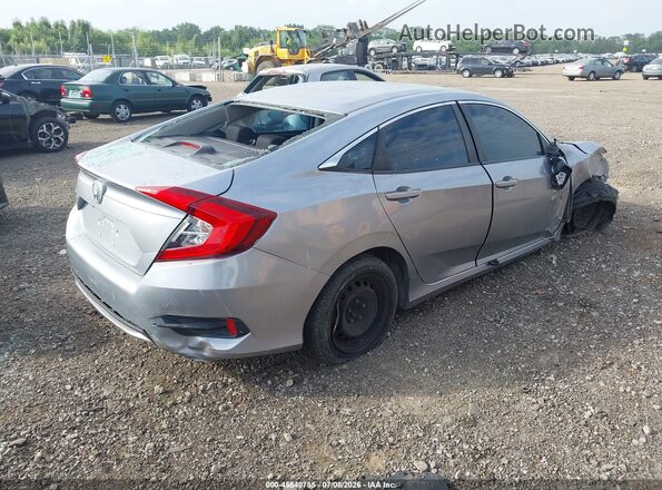 19XFC2F61KE046679 2019 HONDA CIVIC Silver Rear right