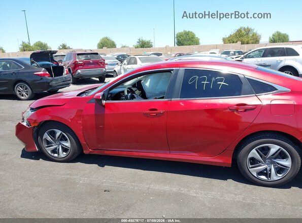 19XFC2F61KE211999 2019 HONDA CIVIC Orange 