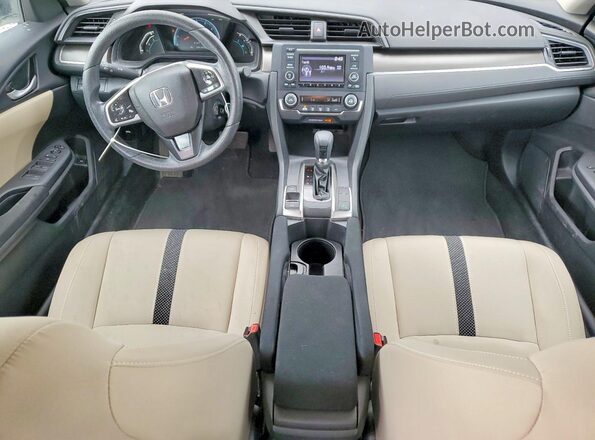 19XFC2F61LE006894 2020 HONDA CIVIC White Вид панелі приладів
