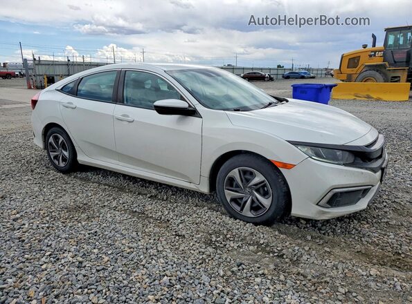 19XFC2F61LE006894 2020 HONDA CIVIC White Передня права чверть