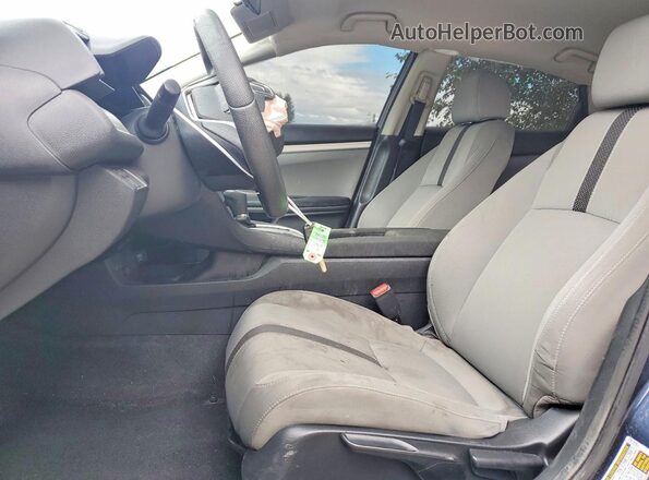 19XFC2F61LE200115 2020 HONDA CIVIC Blue Vista interior delantera