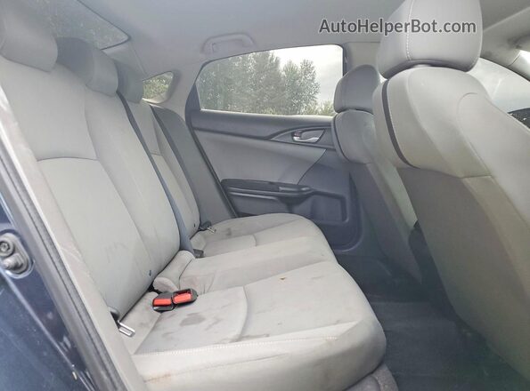 19XFC2F61LE200115 2020 HONDA CIVIC Blue Vista de los asientos traseros