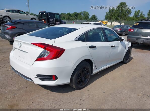 19XFC2F61ME200410 2021 HONDA CIVIC White Trasero derecho