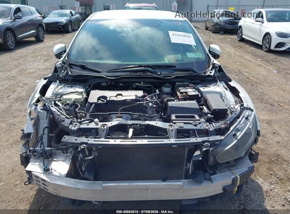 19XFC2F61ME200410 2021 HONDA CIVIC White Vista del cuadro de instrumentos