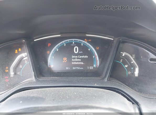 19XFC2F61ME200410 2021 HONDA CIVIC White Vista de los asientos traseros