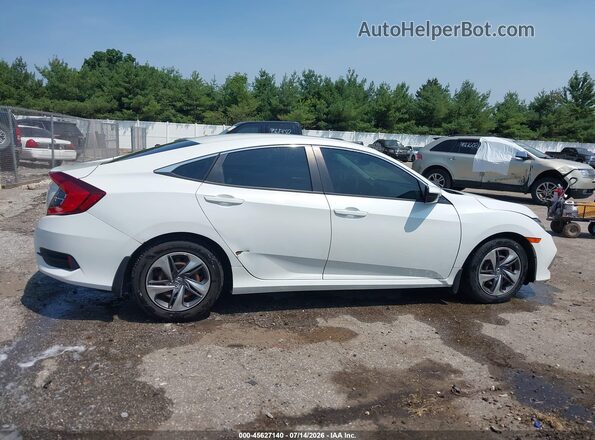 19XFC2F62KE024819 2019 HONDA CIVIC Белый Вид задней части салона
