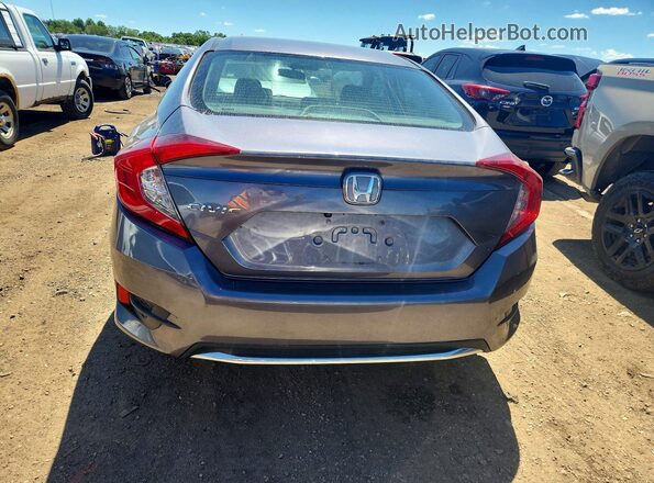 19XFC2F62KE029938 2019 HONDA CIVIC Gray Vista trasera