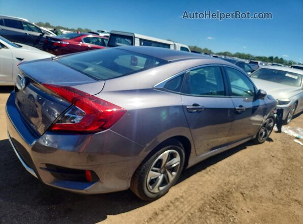19XFC2F62KE029938 2019 HONDA CIVIC Gray Trasero derecho
